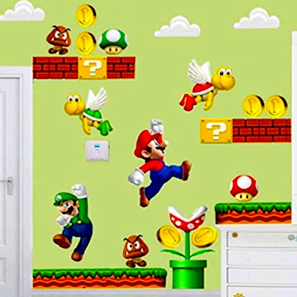 Super Mario’s Wall Decals
